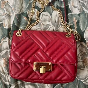 Michael kors red bag